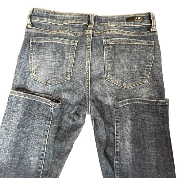 KUT from the Kloth Catherine Boyfriend Denim Blue Jeans Women's Size 4 Relaxed - Picture 9 of 10